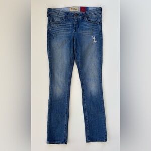Anthropologie Holding Horses Women's Paint Splattered Skinny Jeans Size 29